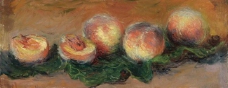 Claude Monet - Peaches, 1882大师画家风景画静物油画建筑油画装饰画