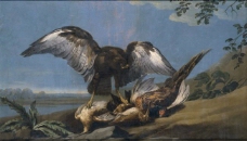 Castillo, Jose del - A Kite with a Group of Dead Birds, 1774大师画家古典画古典建筑古典景物装饰画油画