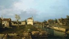 Canaletto, Venetian (3)大师画家古典画古典建筑古典景物装饰画油画