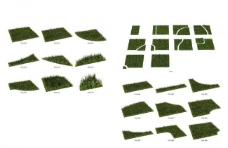 其他设计草地草模型图片