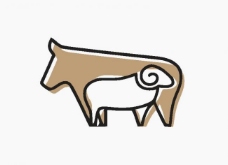 字体绵羊logo图片