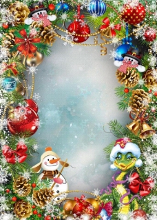 圣诞背景模板图片