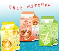 果汁产品包装（平面图）图片
