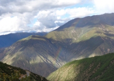 骑巴西藏彩虹图片