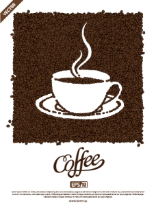 咖啡杯咖啡元素