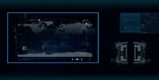 科技地图背景视频图片